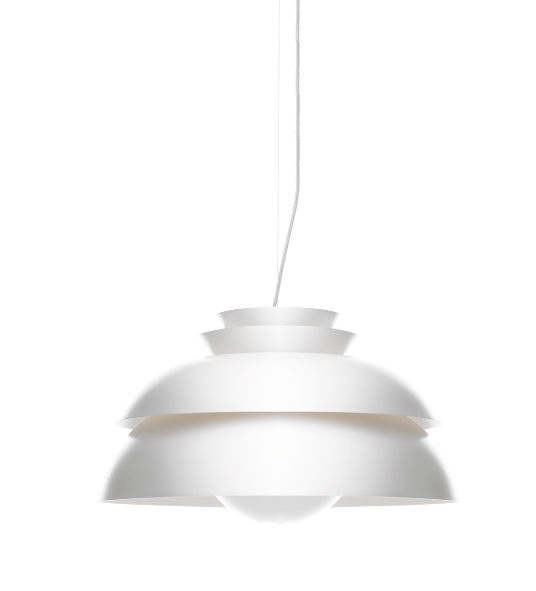 Concert hanglamp P3, wit - Ø550