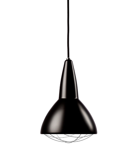 Grid hanglamp, Zwart (Mystery)