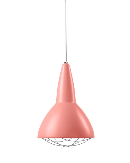 Grid hanglamp, Pink (South)