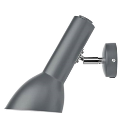 Oblique Wandlamp, flintgrijs