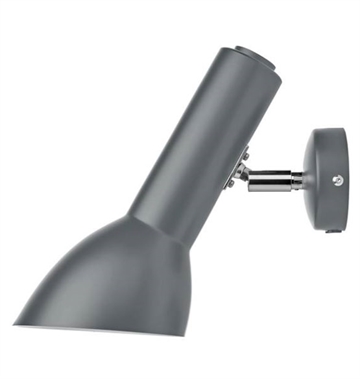Oblique Wandlamp, flintgrijs