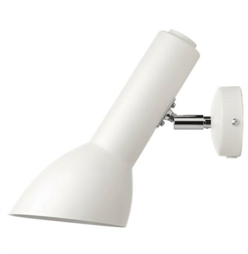 Oblique Wandlamp, wit mat