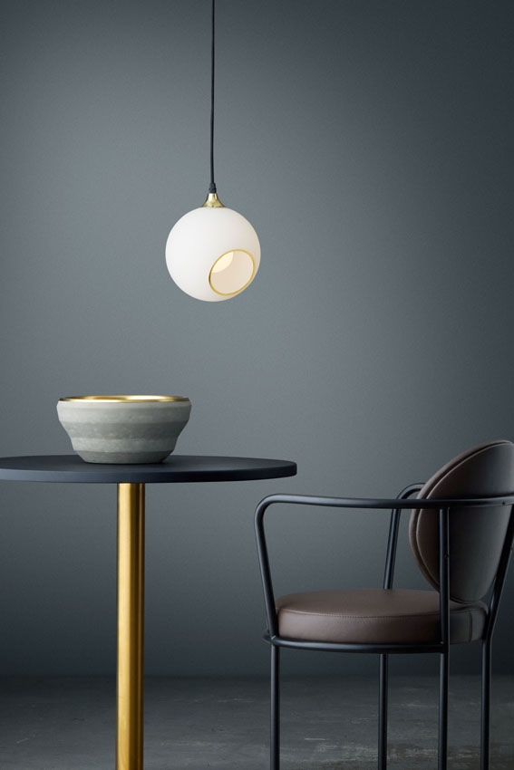 Ballroom hanglamp, white snow