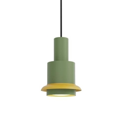 Chaumont hanglamp 150, groen/geel