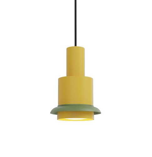 Chaumont hanglamp 150, geel/groen