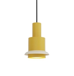 Chaumont hanglamp 150, geel/wit