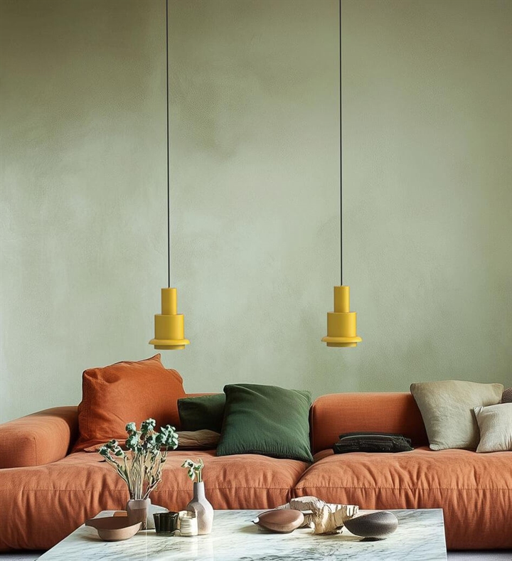 Chaumont hanglamp 190, geel