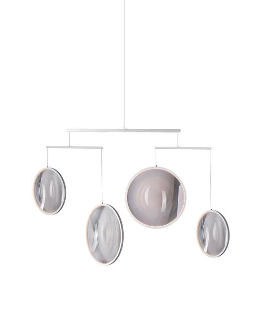 FOCUS X4 hanglamp, wit