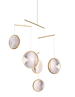 FOCUS X5 hanglamp, goud