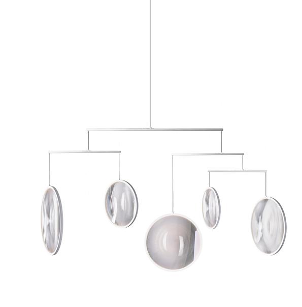 FOCUS X5 hanglamp, wit