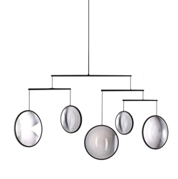 FOCUS X5 hanglamp, zwart