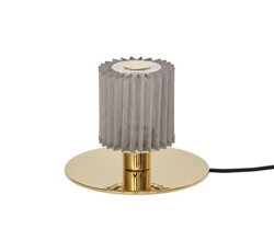 In The Sun 220 tafellamp, goud/zilver