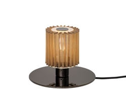 In The Sun 220 tafellamp, zwart/goud