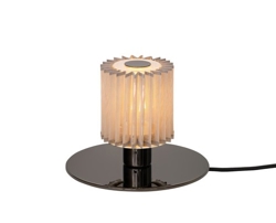 In The Sun 220 tafellamp, zwart/zilver