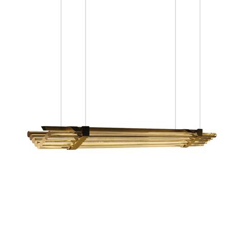 Seagull hanglamp, brons