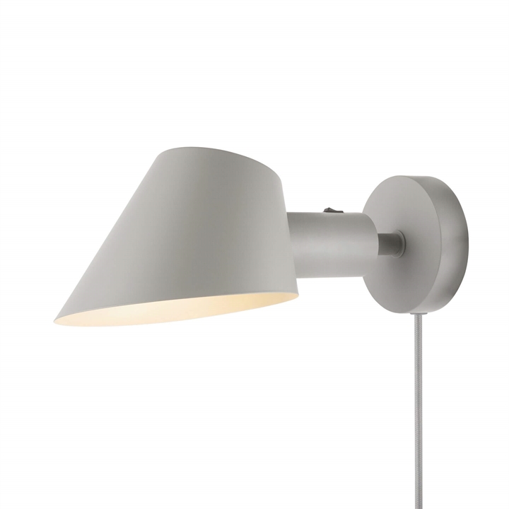 Stay korte wandlamp, grijs