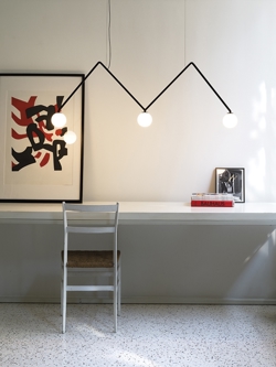 DABLIU Globe hanglamp, opaal