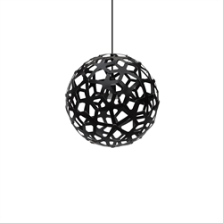 Coral 400 hanglamp, zwart
