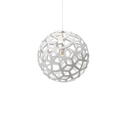 Coral 400 hanglamp, wit