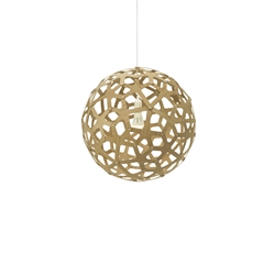 Coral 400 hanglamp, bamboe