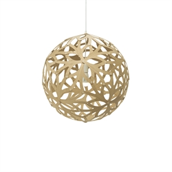 Floral 800 hanglamp, bamboe