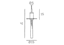 Plaque voor Liberty hanglamp, zwart