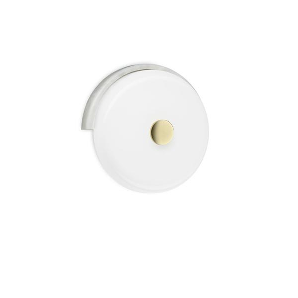 TRIP wandlamp, carrara/opal