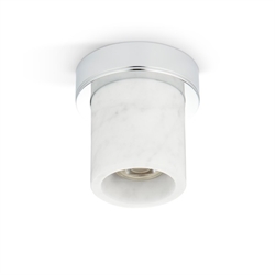Miss Marble spot, carrara/chroom