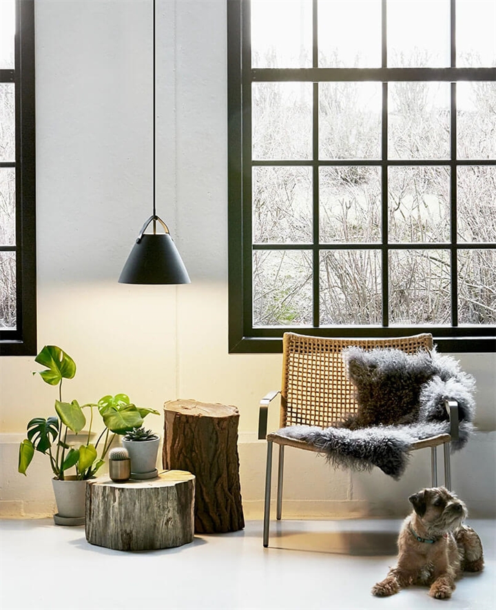 Strap 27 hanglamp, zwart