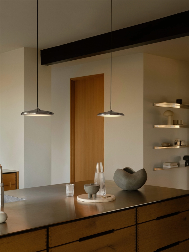 Artist 25 hanglamp LED, roestvrij staal