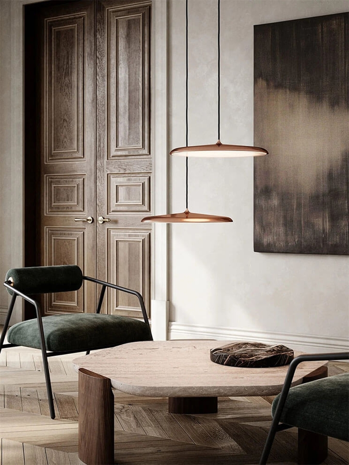 Artist 40 hanglamp LED, koper