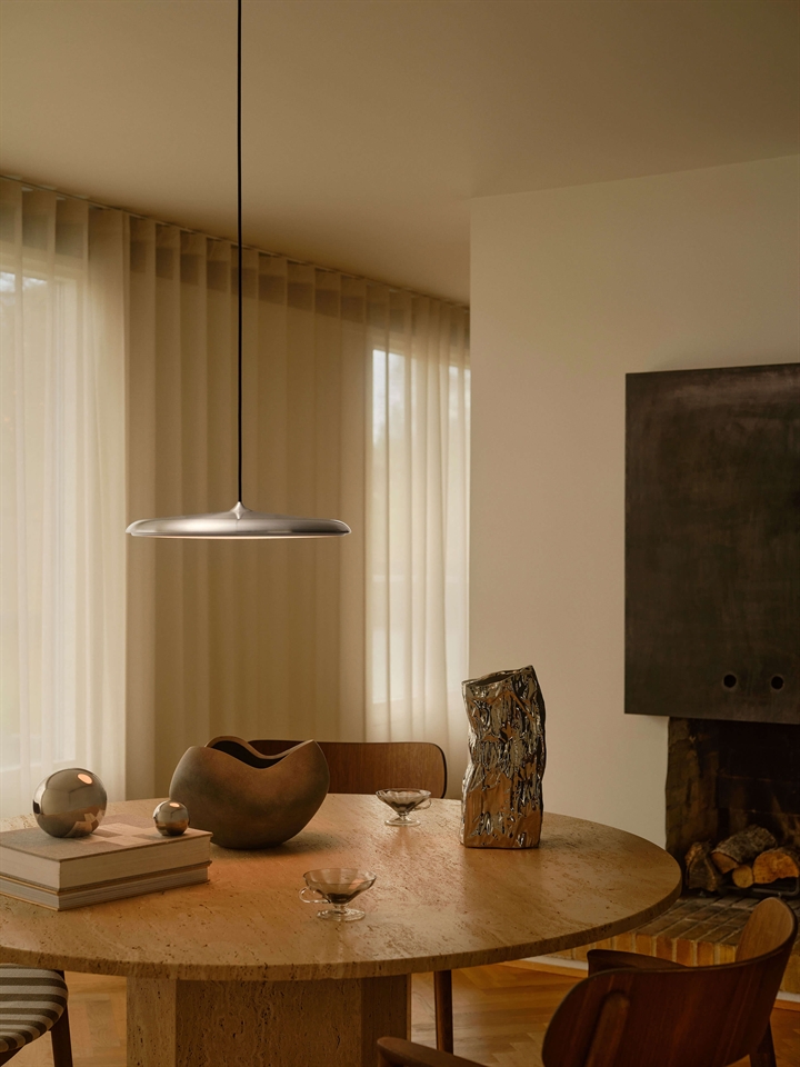 Artist 40 hanglamp LED, roestvrij staal