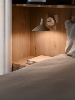 Darci Short wandlamp, zand