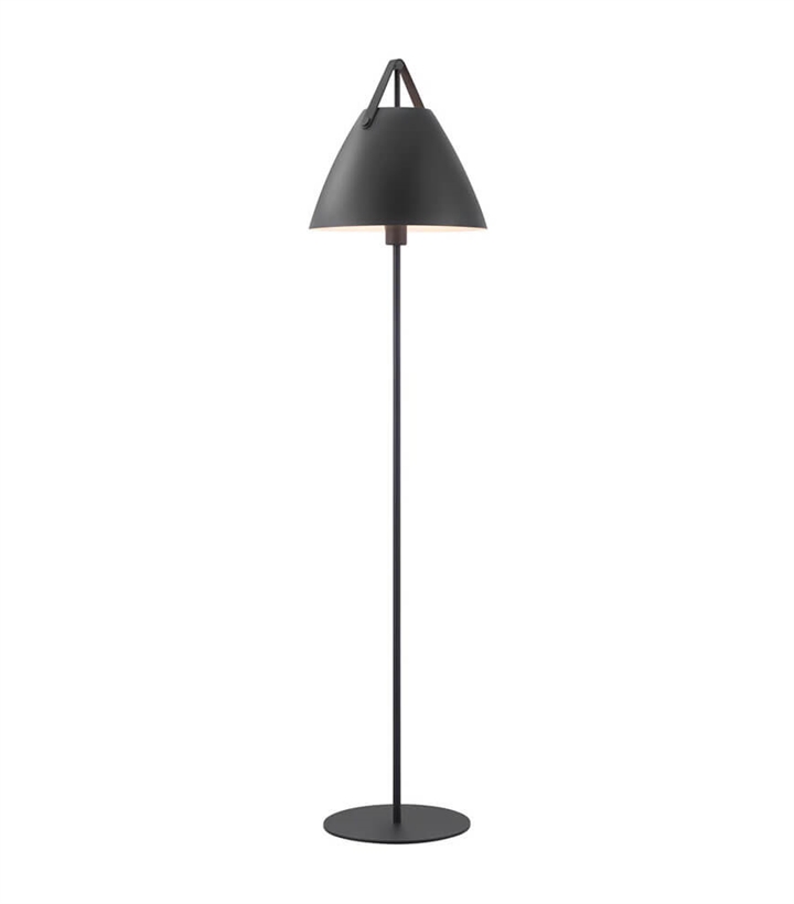 Strap vloerlamp, zwart