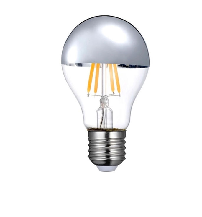 DIOLUX S19-D 6W 927 480lm E27 topgespiegeld zilver