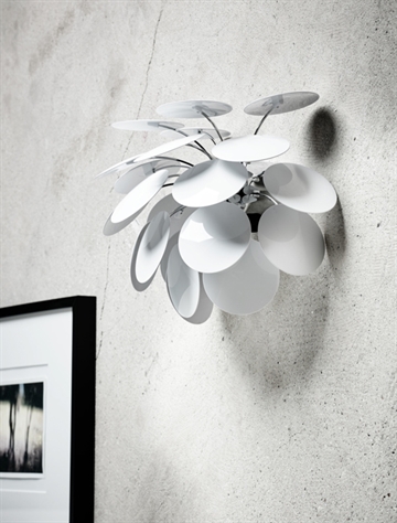 Discoco wandlamp, wit
