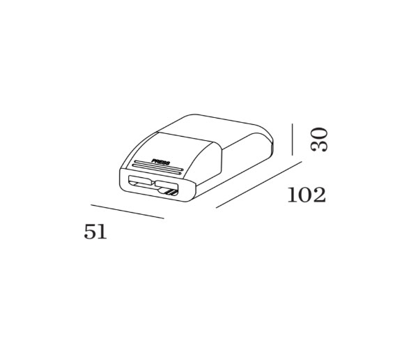 Driver voor inbouwspot 15W 500mA