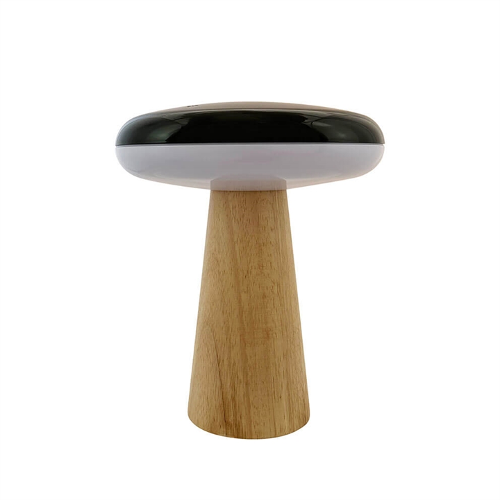 2 Ways batterijlamp / tafellamp, zwart/wit/naturel