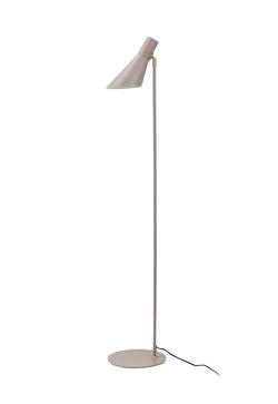 DL12 vloerlamp, beige/messing