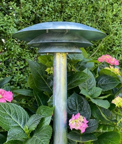 DL25 buiten tuinlamp, gegalvaniseerd staal