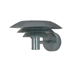DL25 buiten wandlamp, gegalvaniseerd staal