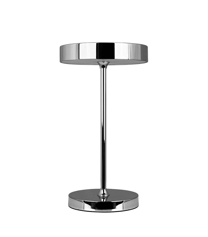 Starlight batterijlamp / tafellamp, chroom