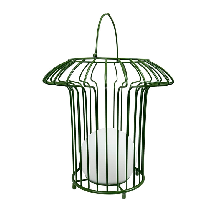 Basket buiten batterijlamp, groen