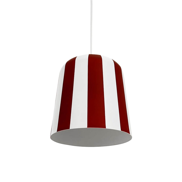Gry hanglamp, rood/wit
