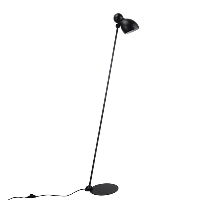 Ludo vloerlamp, zwart