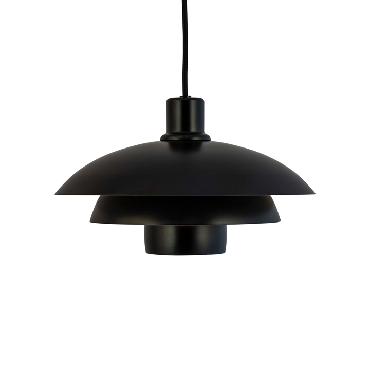Morph D30 hanglamp, zwart