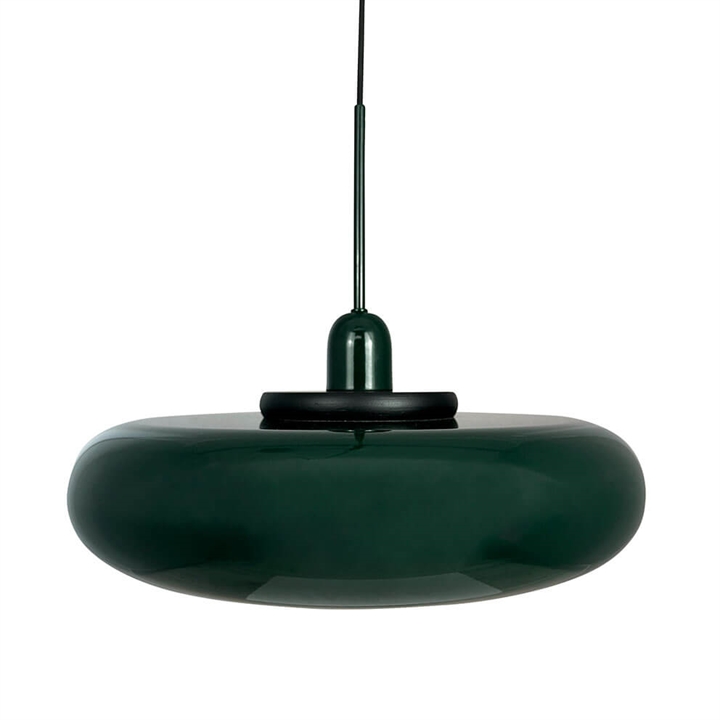 Planet hanglamp, donkergroen