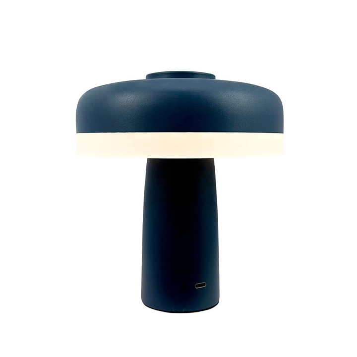 Porter LED tafellamp / batterijlamp, indigo blauw