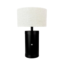 Mellow LED batterijlamp / tafellamp, zwart