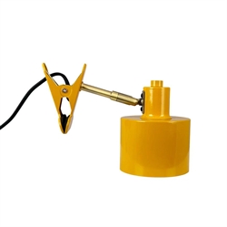 Ocean klemlamp, curry/messing